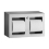 ASI 64023 Surface Mounted Double Toilet Tissue Dispenser - Satin Finish