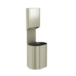 Bradley 2B5 Elvari Brushed Nickel Surface-Mounted Combination Unit - Various Sizes 