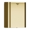 Bradley 4B2-110000-BR Elvari Brushed Brass Surface Mounted Napkin Disposal - 4B2-110000-BR