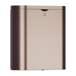 Bradley 4B2-110000-BZ Elvari Brushed Bronze Surface Mounted Napkin Disposal 