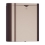 Bradley 4B2-110000-BZ Elvari Brushed Bronze Surface Mounted Napkin Disposal - 4B2-110000-BZ