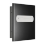 Bradley 5B1-003600-BB Elvari Brushed Black Recessed Seat Cover Dispenser - 5B1-003600-BB