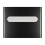 Bradley 5B1-003600-BB Elvari Brushed Black Recessed Seat Cover Dispenser - 5B1-003600-BB