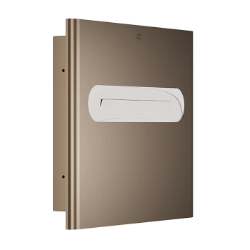 Bradley 5B1-003600-BZ Elvari Brushed Bronze Recessed Seat Cover Dispenser 