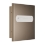 Bradley 5B1-003600-BZ Elvari Brushed Bronze Recessed Seat Cover Dispenser - 5B1-003600-BZ