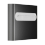 Bradley 5B1-110000-BB Elvari Brushed Black Surface Mounted Seat Cover Dispenser - Medium Capacity - 5B1-110000-BB