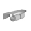 Bradley 5B2-110089 Elvari Satin Stainless Toilet Paper Dispenser With Shelf - 5B2-110089