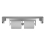 Bradley 5B2-110089 Elvari Satin Stainless Toilet Paper Dispenser With Shelf - 5B2-110089