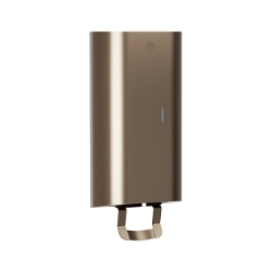 Bradley 6B1-110 Elvari Brushed Bronze Surface Mounted Manual Soap Dispenser - Liquid and Foam Soap Option 