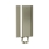 Bradley 6B1-110 Elvari Brushed Nickel Surface Mounted Manual Soap Dispenser - Liquid and Foam Soap Option - 6B1-1100000-BN