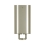 Bradley 6B1-110 Elvari Brushed Nickel Surface Mounted Manual Soap Dispenser - Liquid and Foam Soap Option - 6B1-1100000-BN