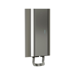 Bradley 6B1-110 Elvari Brushed Stainless Surface Mounted Manual Soap Dispenser - Liquid and Foam Soap Option 