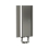Bradley 6B1-110 Elvari Brushed Stainless Surface Mounted Manual Soap Dispenser - Liquid and Foam Soap Option - 6B1-1100000-BS