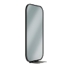 Bradley 7B1 Elvari Framed Mirror With Brushed Black Shelf - Various Sizes 