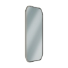 Bradley 7B1 Elvari Framed Brushed Stainless Mirror - Various Sizes