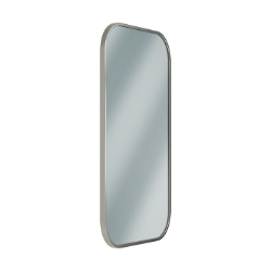 Bradley 7B1 Elvari Framed Brushed Stainless Mirror - Various Sizes 
