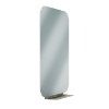 Bradley 7B1 Elvari Frameless Mirror With Brushed Nickel Shelf - Various Sizes
