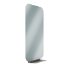 Bradley 7B1 Elvari Frameless Mirror With Brushed Stainless Shelf - Various Sizes