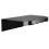 Bradley 7B2 Elvari Brushed Black Shelf 8" Depth With Hooks - Various Sizes - 7B2-0081296-BB