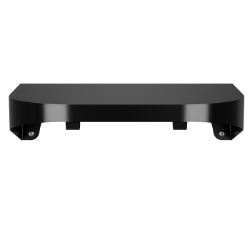 Bradley 7B2 Elvari Brushed Black Shelf 8" Depth With Hooks - Various Sizes 