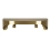 Bradley 7B2 Elvari Brushed Brass Shelf 5" Depth With Hooks - Various Sizes - 7B2-0051296-BR