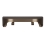 Bradley 7B2 Elvari Brushed Bronze Shelf 5" Depth With Hooks - Various Sizes - 7B2-0051296-BZ