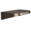 Bradley 7B2 Elvari Brushed Bronze Shelf 8" Depth With Hooks - Various Sizes - 7B2-0081296-BZ