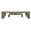 Bradley 7B2 Elvari Brushed Nickel Shelf 5" Depth With Hooks - Various Sizes - 7B2-0051296-BN
