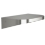 Bradley 7B2 Elvari Brushed Stainless Shelf 8" Depth With Hooks - Various Sizes - 7B2-0081296-BS