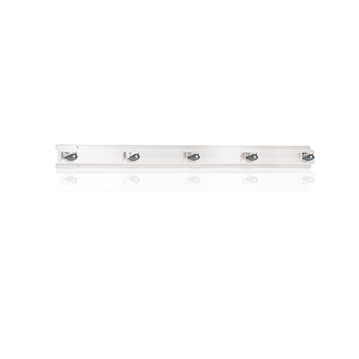 Bradley 9955 Mop And Broom Holder 5 Hooks 48 Long BR 9955 000000 bradley-9955-mop-and-broom-holder-5-hooks-48-long-br-9955-000000