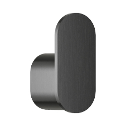 Bradley 9B1-110000-BB Elvari Brushed Black Coat/Robe Hook 