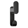 Bradley 9B1-110200-BB Elvari Brushed Black Double Coat/Robe Hook