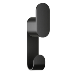Bradley 9B1-110200-BB Elvari Brushed Black Double Coat/Robe Hook 