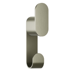 Bradley 9B1-110200-BN Elvari Brushed Nickel Double Coat/Robe Hook 