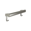 Bradley Elvari 8B1 Brushed Stainless Grab Bar With Hooks Various Sizes