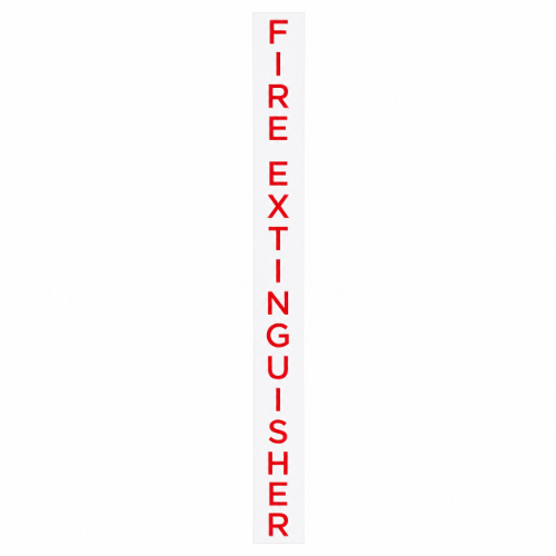 CATO CL-412 Fire Extinguisher Decal