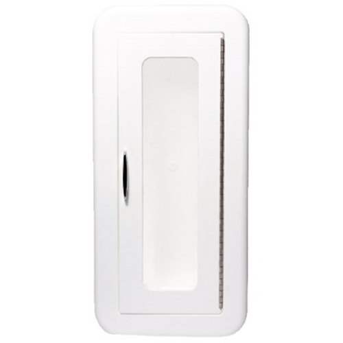 CATO 405-10-W Chief Classic Semi Recess Fire Extinguisher Cabinet