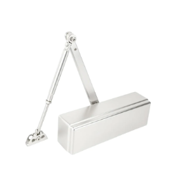 Cal-Royal 300PCOV-ALUM Door Closer – Grade 1, Adjustable Size 3-6, Exterior Aluminum Full Cover