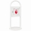 JL Industries 483F12 Freestanding AED Cabinet White