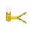 JL Industries 43227 Corner Mount Yellow