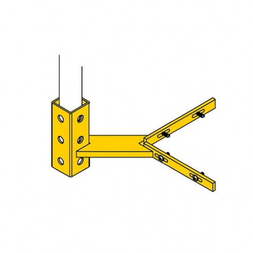 JL Industries 43227 Corner Mount Yellow