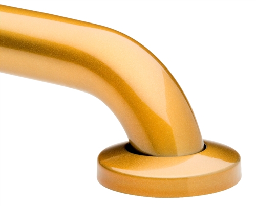 no drill Brass Flair Grab Bar