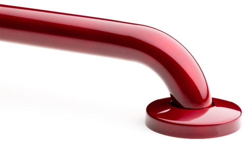 no drill GB320-CAR Candy Apple Red Grab Bar