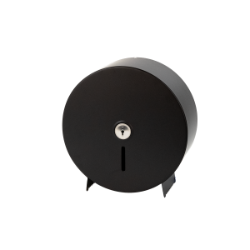 Palmer Fixture RD0346-16 Matte Black 10" Stainless Steel Tissue Dispenser