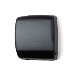Palmer TD0171-02 Black Translucent Mini Multi-fold Towel Dispenser