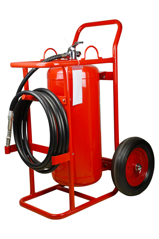 Victory AVD50L 50L AVD Wheeled Lithium-Ion Battery Fire Extinguisher