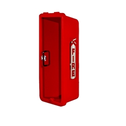 CATO 105-5 RRC-Z Pull to Open Chief 5 lb. Plastic Fire Extinguisher Cabinet - Red plastic fire extinguisher cabinet, plastic fire cabinet, fiber glass fire extinguisher cabinet