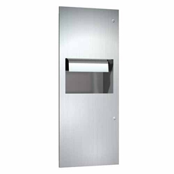 Automatic Recessed Paper Towel Dispenser and Waste Recepticle