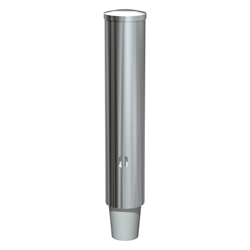 ASI 0002-SM Round Stainless Steel Cup Dispenser