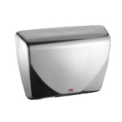 ASI Profile™ 0185-93 Automatic Hand Dryer (100-240V) Satin Stainless Surface Mounted ADA 